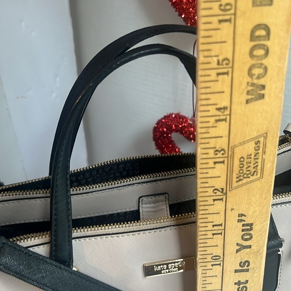 Kate Spade Black and Cream Satchel shoulder bag - Picture 13 of 15